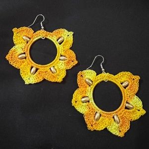 Crocheted Earrings (handmade)